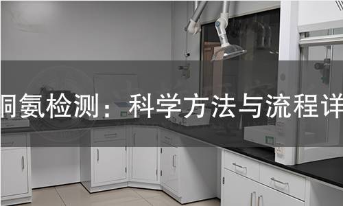 铜氨检测:科学方法与流程详解 铜氨检测:科学方法与流程详解