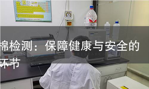 玻璃棉检测：保障健康与安全的关键环节