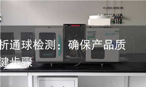 全面解析通球检测:确保产品质量的关键步骤 全面解析通球检测:确保产品质量的关键步骤