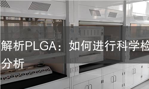 全面解析PLGA：如何进行科学检测与分析