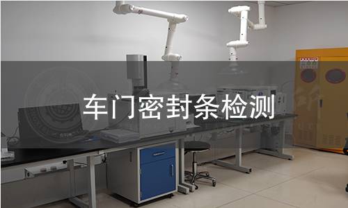 车门密封条检测