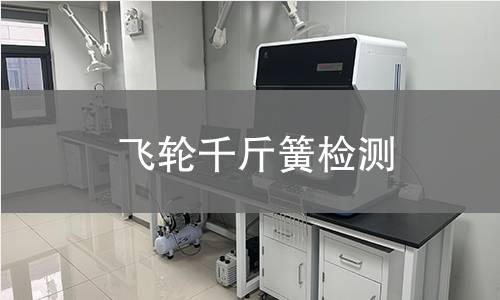 飞轮千斤簧检测