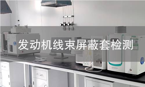 发动机线束屏蔽套检测