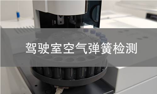 驾驶室空气弹簧检测