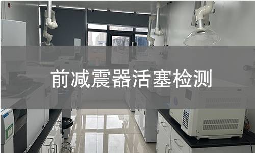 前减震器活塞检测