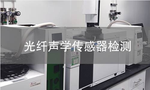 光纤声学传感器检测