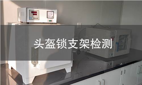 头盔锁支架检测