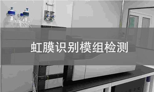 虹膜识别模组检测