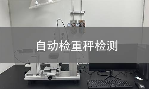 自动检重秤检测 自动检重秤检测