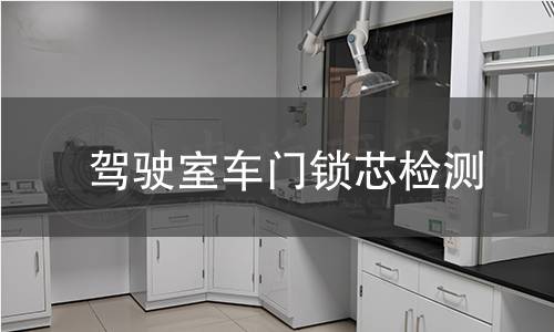 驾驶室车门锁芯检测 驾驶室车门锁芯检测