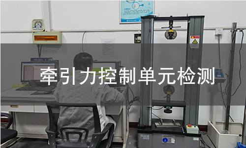牵引力控制单元检测