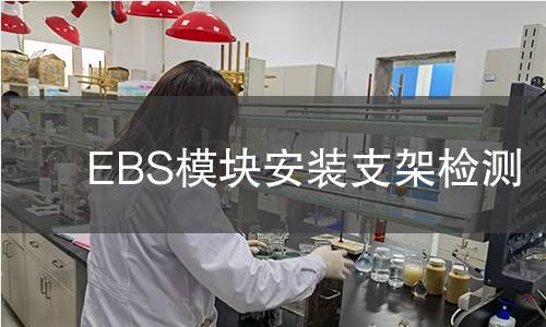 EBS模块安装支架检测