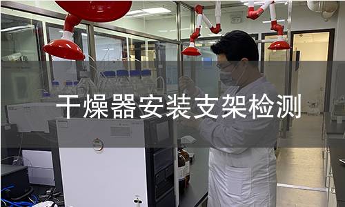 干燥器安装支架检测