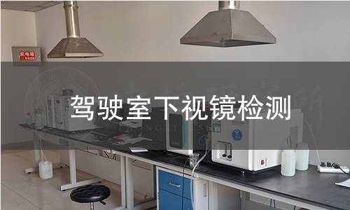 驾驶室下视镜检测 驾驶室下视镜检测