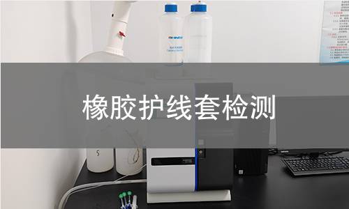 橡胶护线套检测