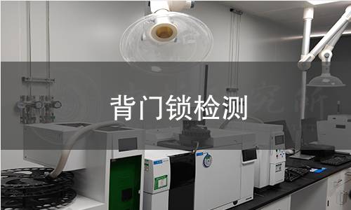 背门锁检测