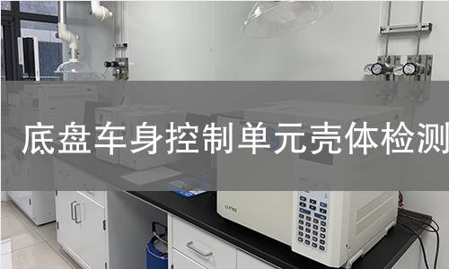 底盘车身控制单元壳体检测 底盘车身控制单元壳体检测