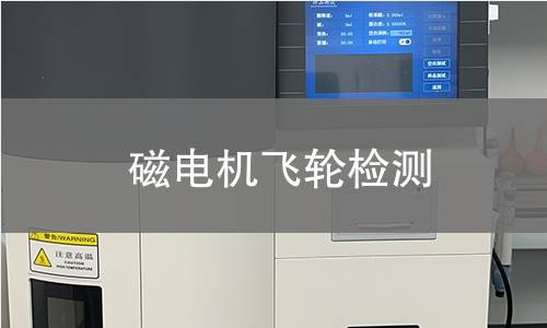 磁电机飞轮检测