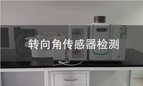 转向角传感器检测