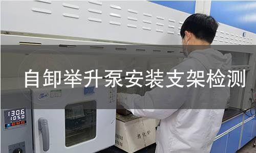 自卸举升泵安装支架检测 自卸举升泵安装支架检测