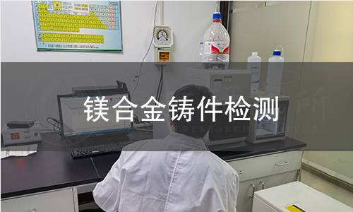 镁合金铸件检测 镁合金铸件检测