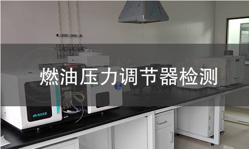 燃油压力调节器检测