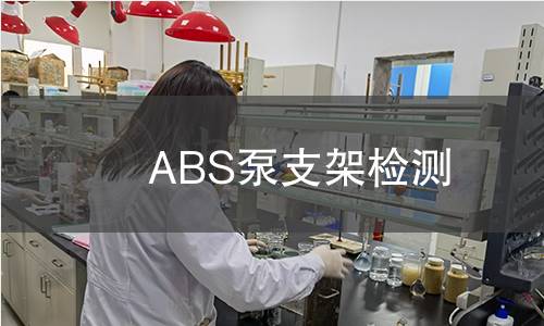 ABS泵支架检测 ABS泵支架检测