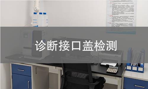 诊断接口盖检测