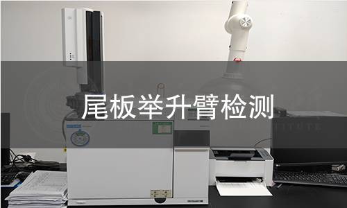 尾板举升臂检测