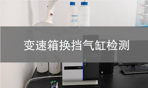 变速箱换挡气缸检测 变速箱换挡气缸检测