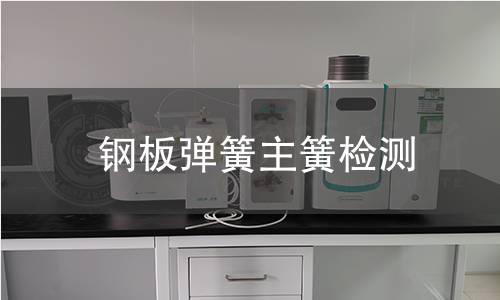 钢板弹簧主簧检测 钢板弹簧主簧检测