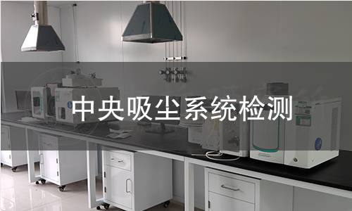 中央吸尘系统检测