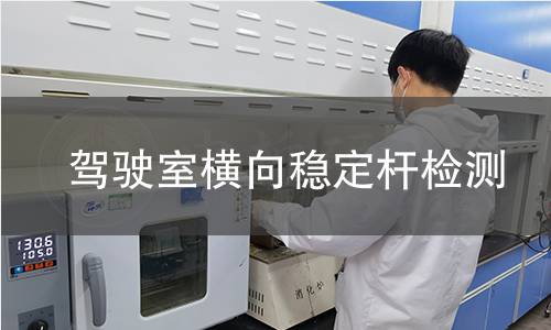 驾驶室横向稳定杆检测