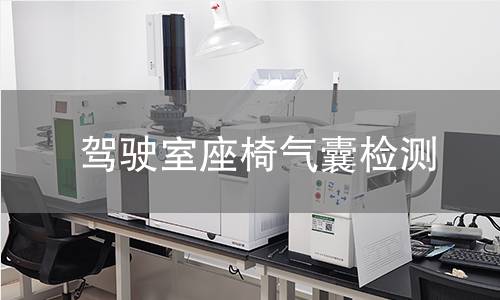 驾驶室座椅气囊检测