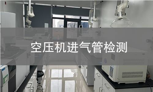 空压机进气管检测