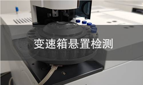 变速箱悬置检测 变速箱悬置检测