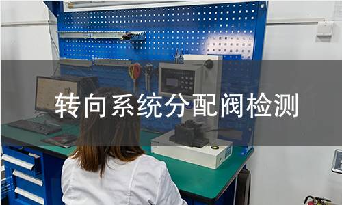 转向系统分配阀检测