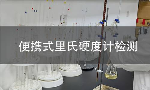 便携式里氏硬度计检测
