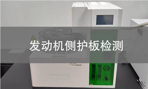 发动机侧护板检测