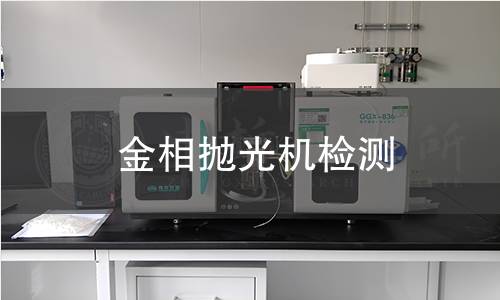 金相抛光机检测