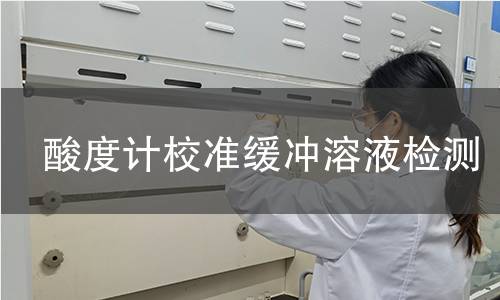 酸度计校准缓冲溶液检测