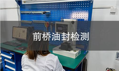 前桥油封检测