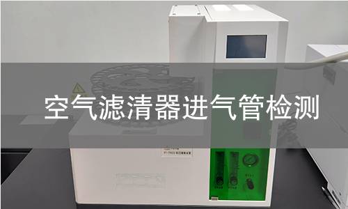 空气滤清器进气管检测