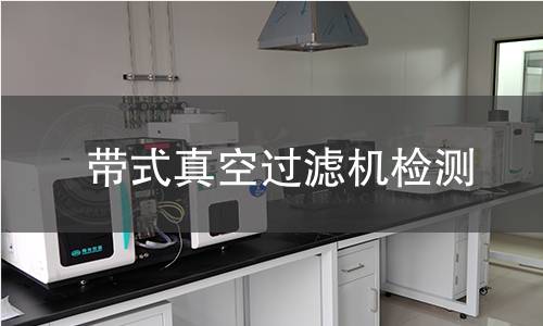 带式真空过滤机检测 带式真空过滤机检测