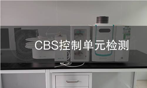 CBS控制单元检测