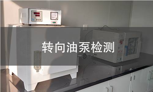 转向油泵检测