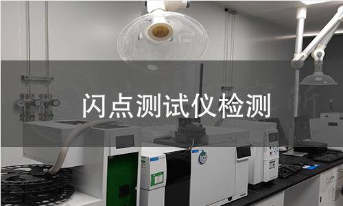闪点测试仪检测