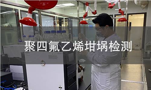 聚四氟乙烯坩埚检测