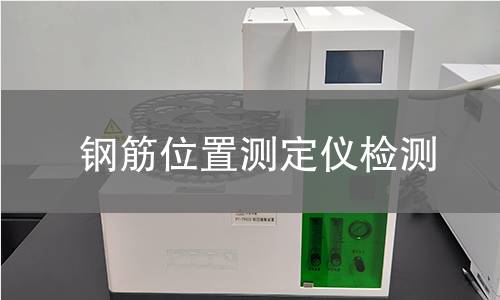 钢筋位置测定仪检测