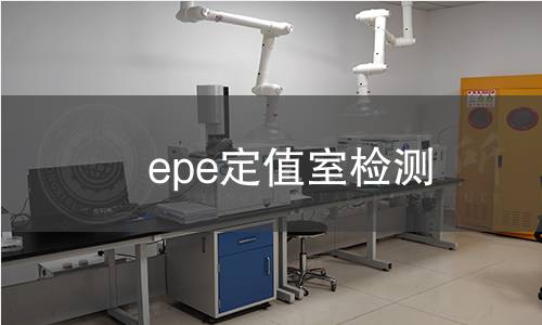 epe定值室检测